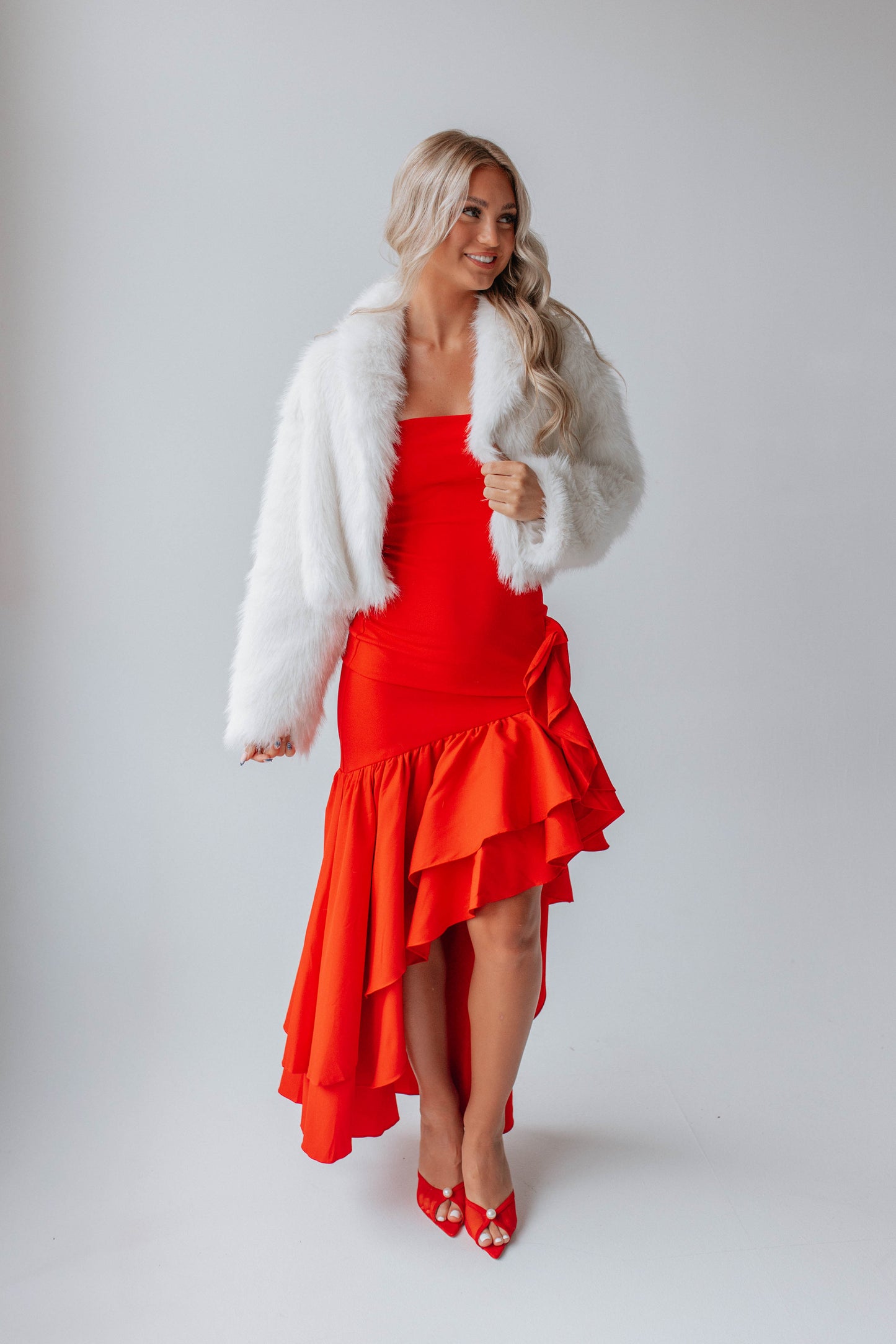 Valinda Faux Fur Jacket