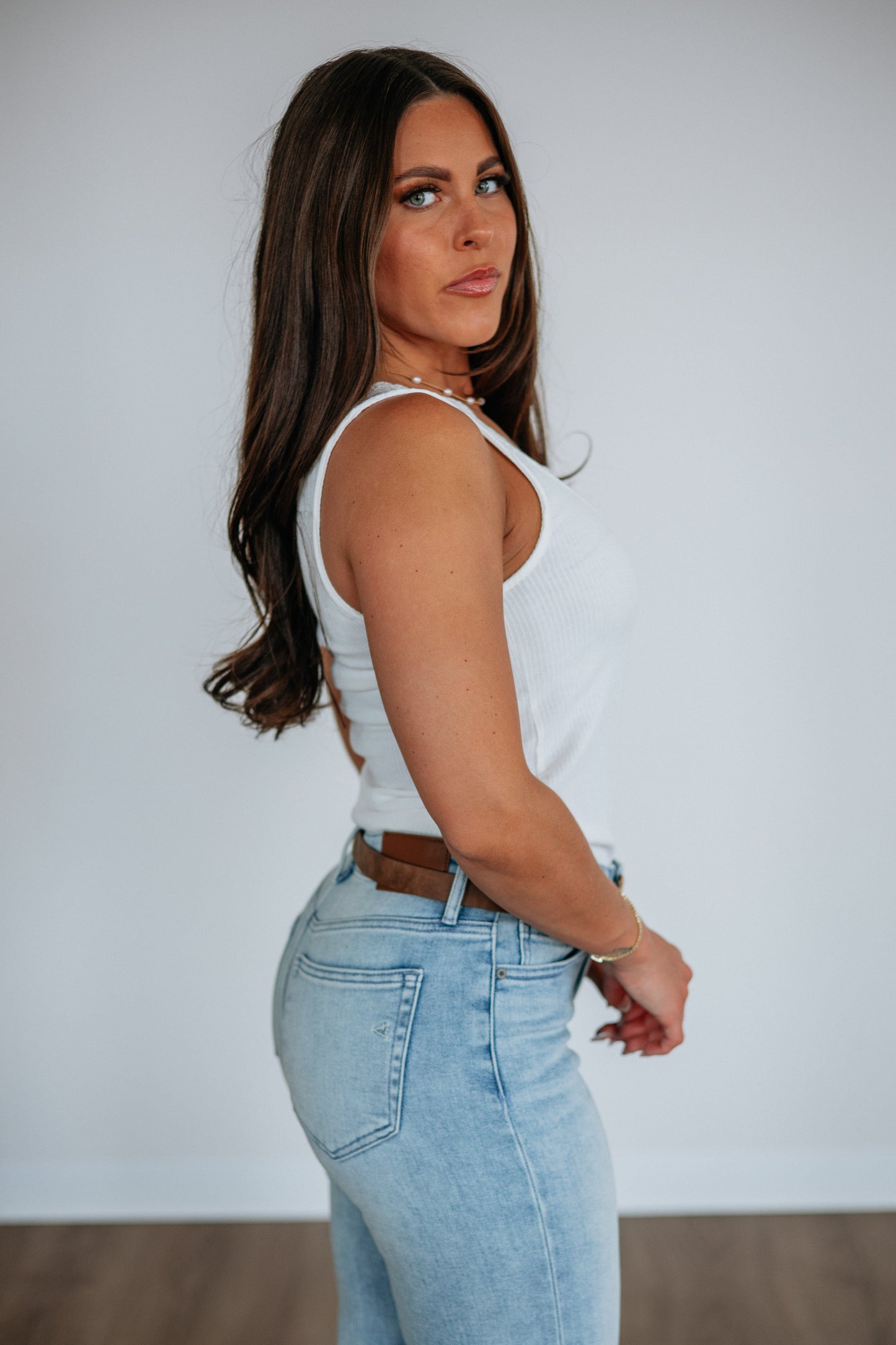 Seline Ribbed Tank