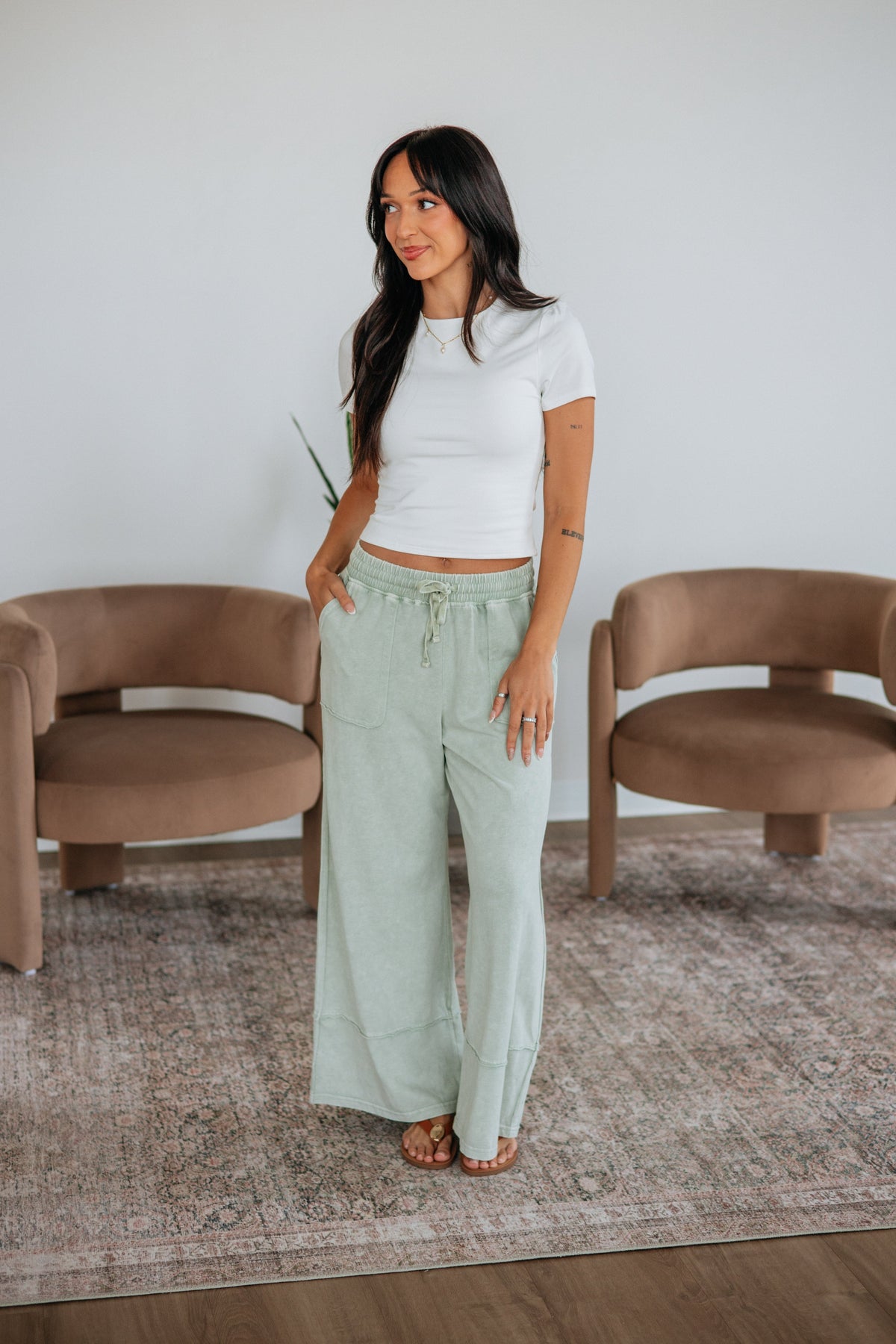 Zenia Wide Leg Pants
