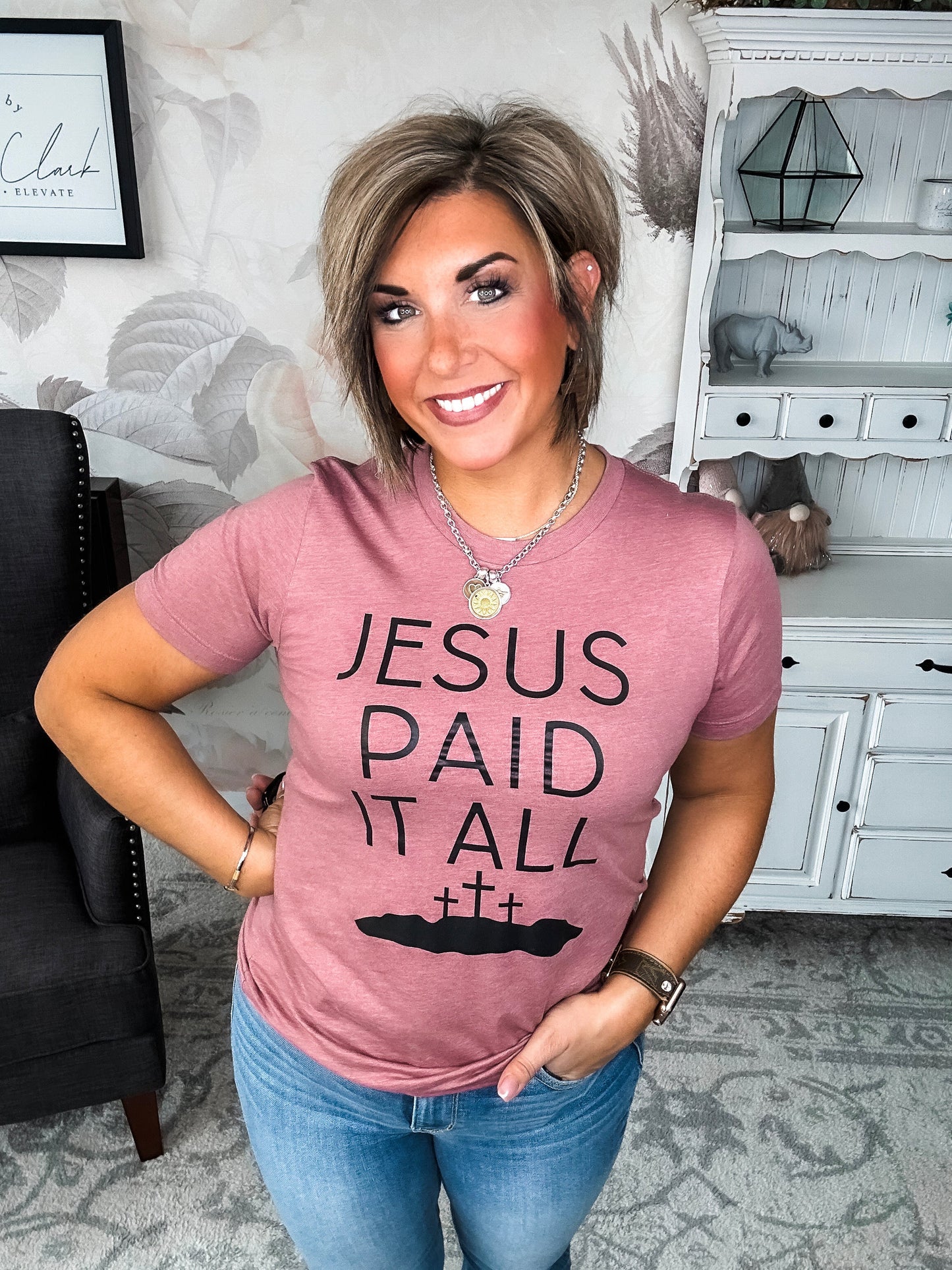 Jesus Paid It All Graphic Tee