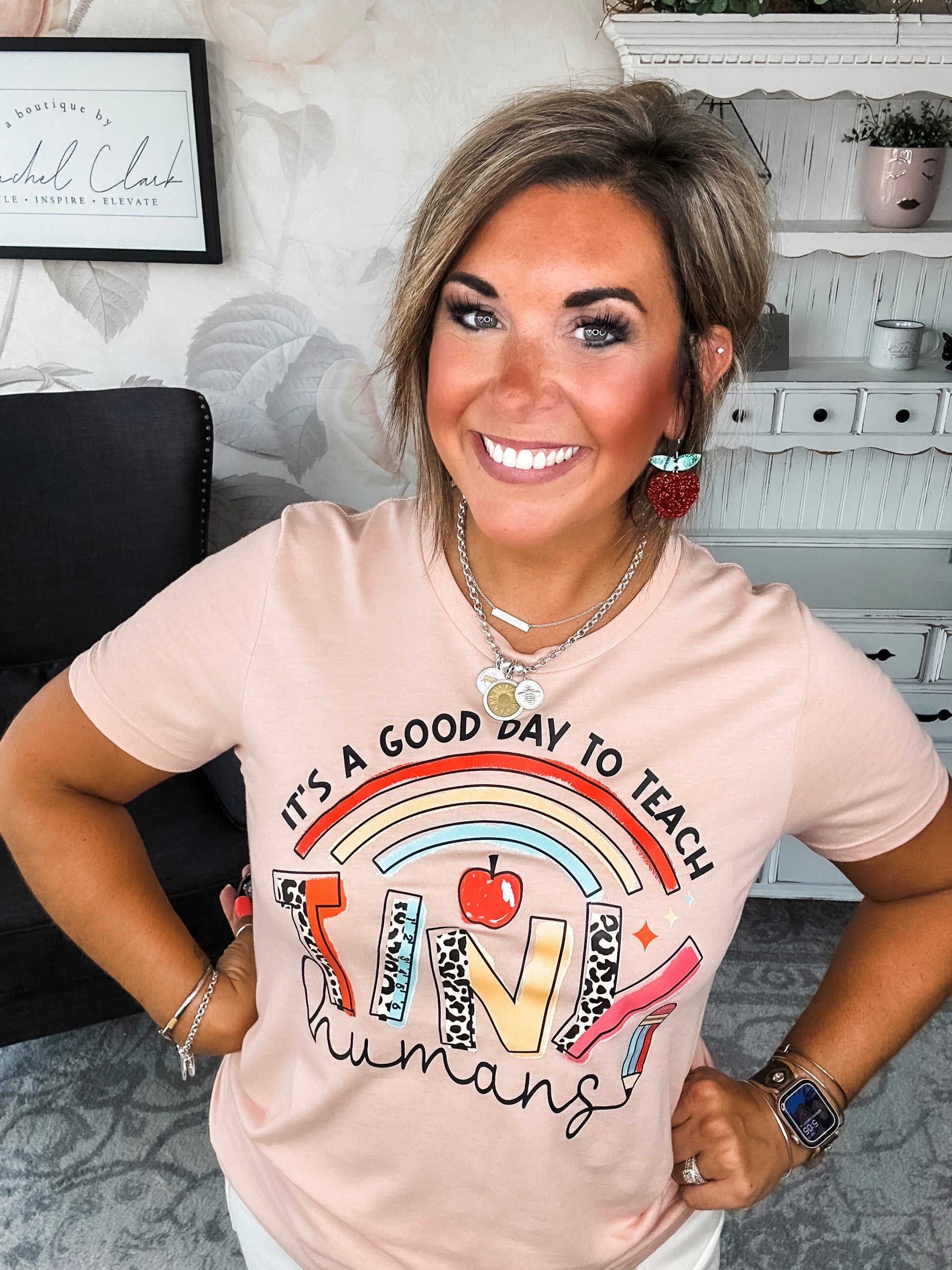 It's A Good Day To Teach Tiny Humans Graphic Tee