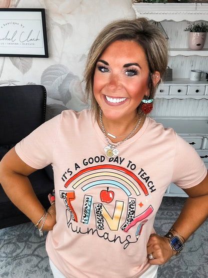 It's A Good Day To Teach Tiny Humans Graphic Tee