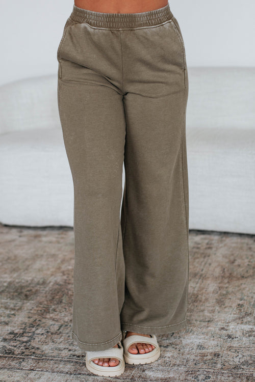 Rayn Lounge Pants - Moss