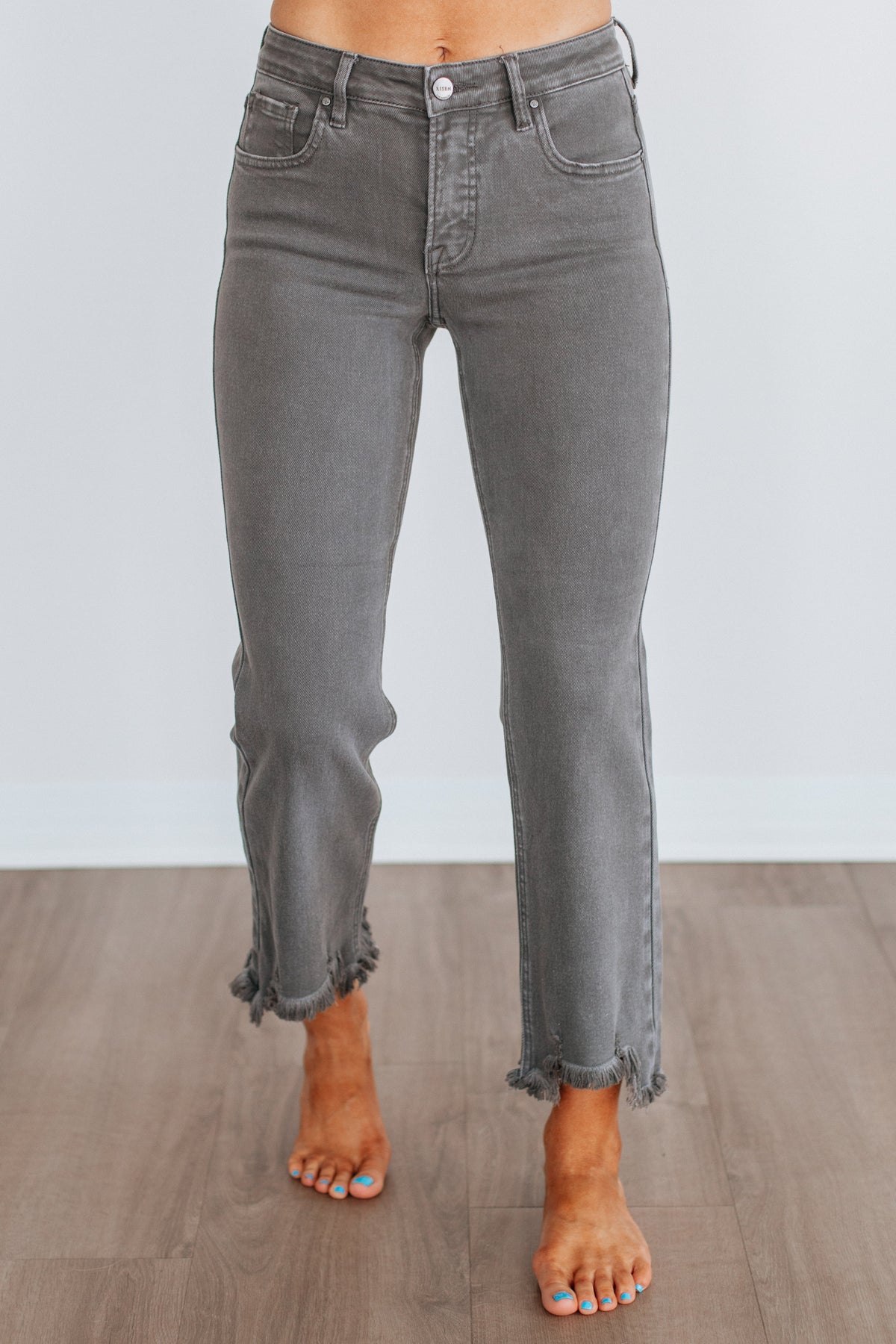 Neona Risen Jeans - Charcoal