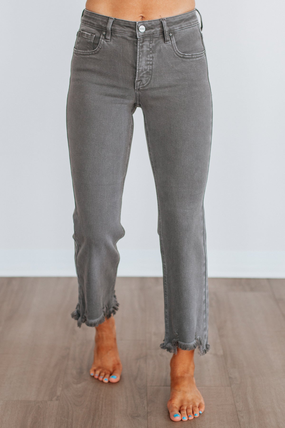 Neona Risen Jeans - Charcoal