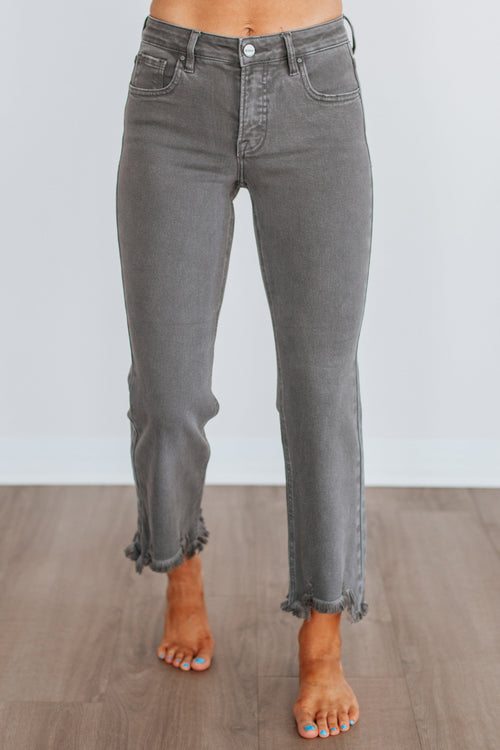 Neona Risen Jeans - Charcoal