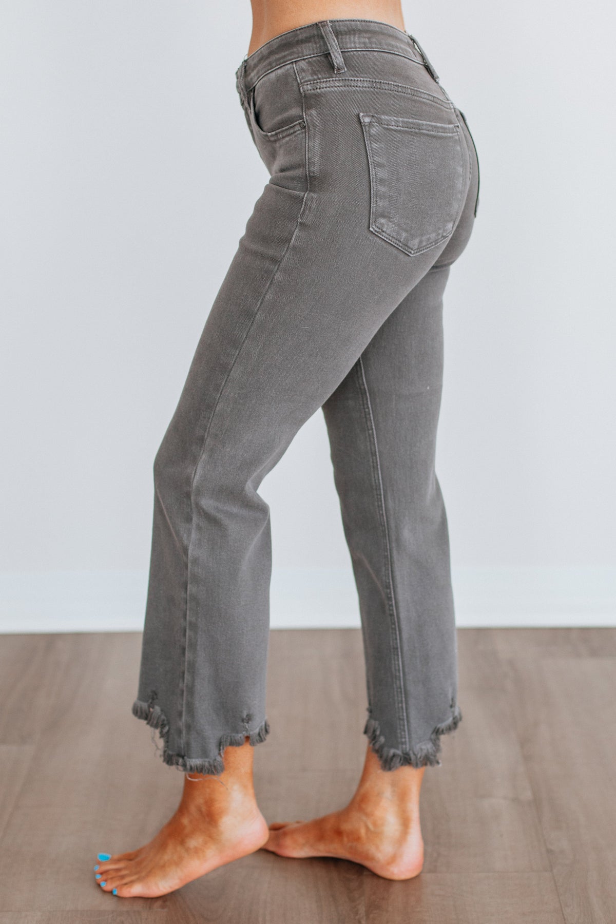 Neona Risen Jeans - Charcoal