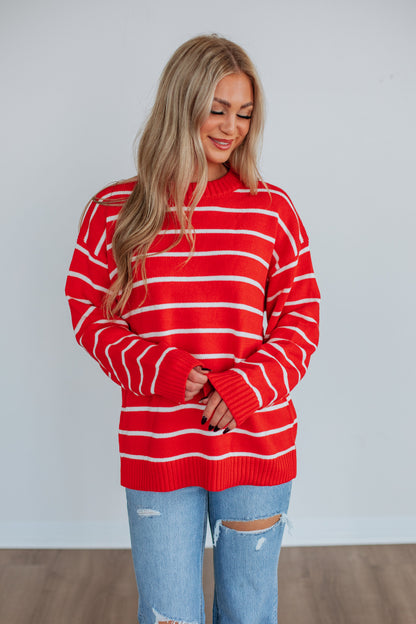 Yasmeen Striped Sweater