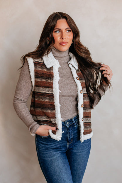 Tamryn Shearling Vest
