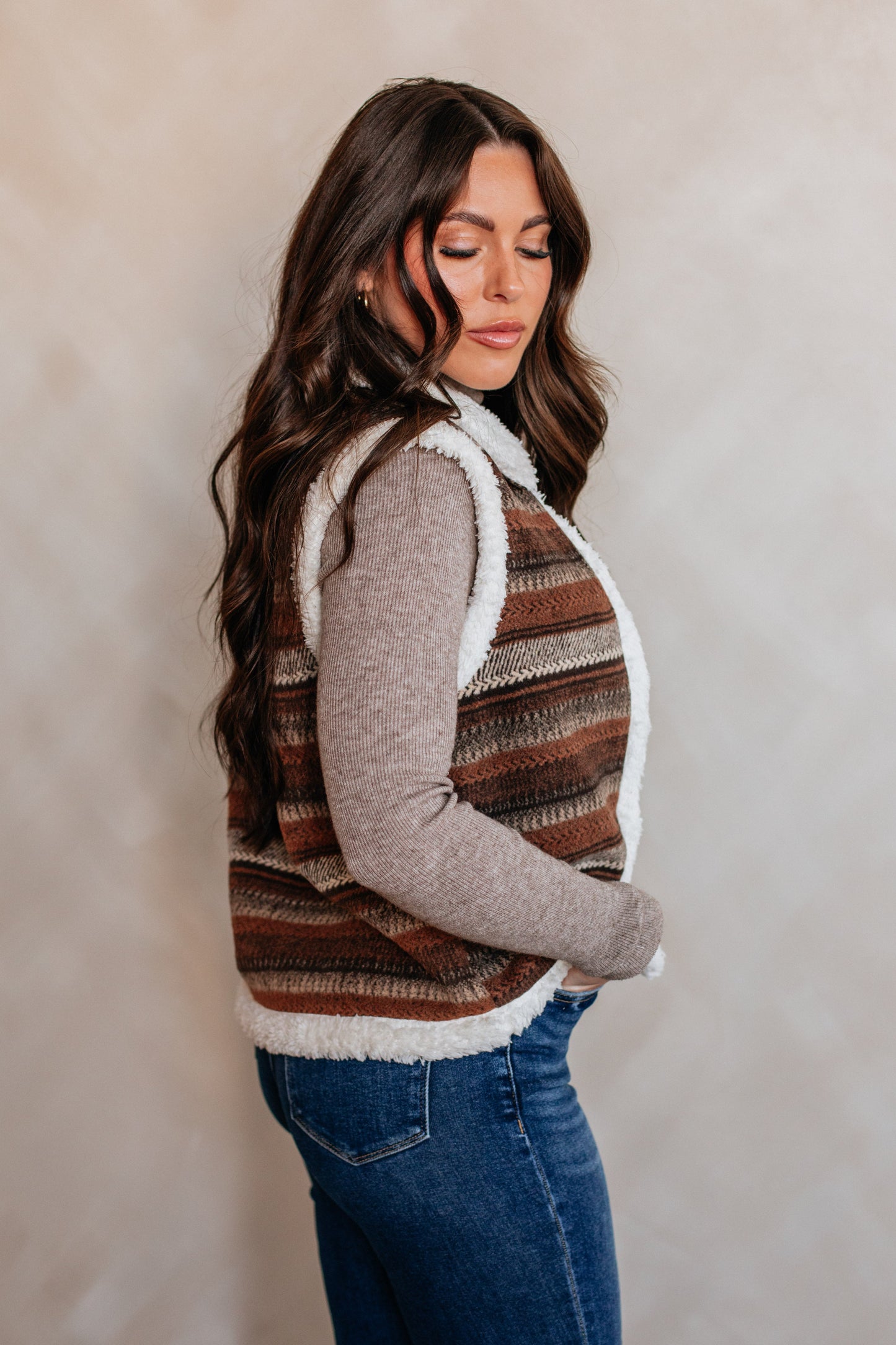 Tamryn Shearling Vest