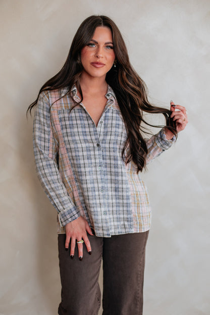 Teigan Flannel Top