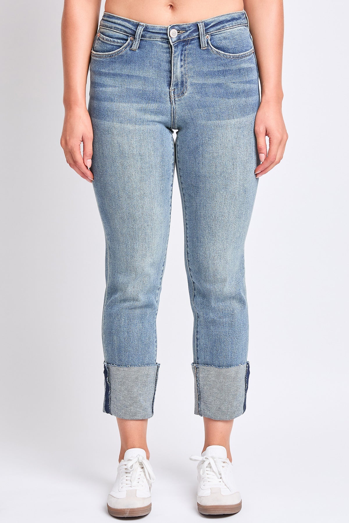 Women's Dixie High Rise Mega Cuff Straight
