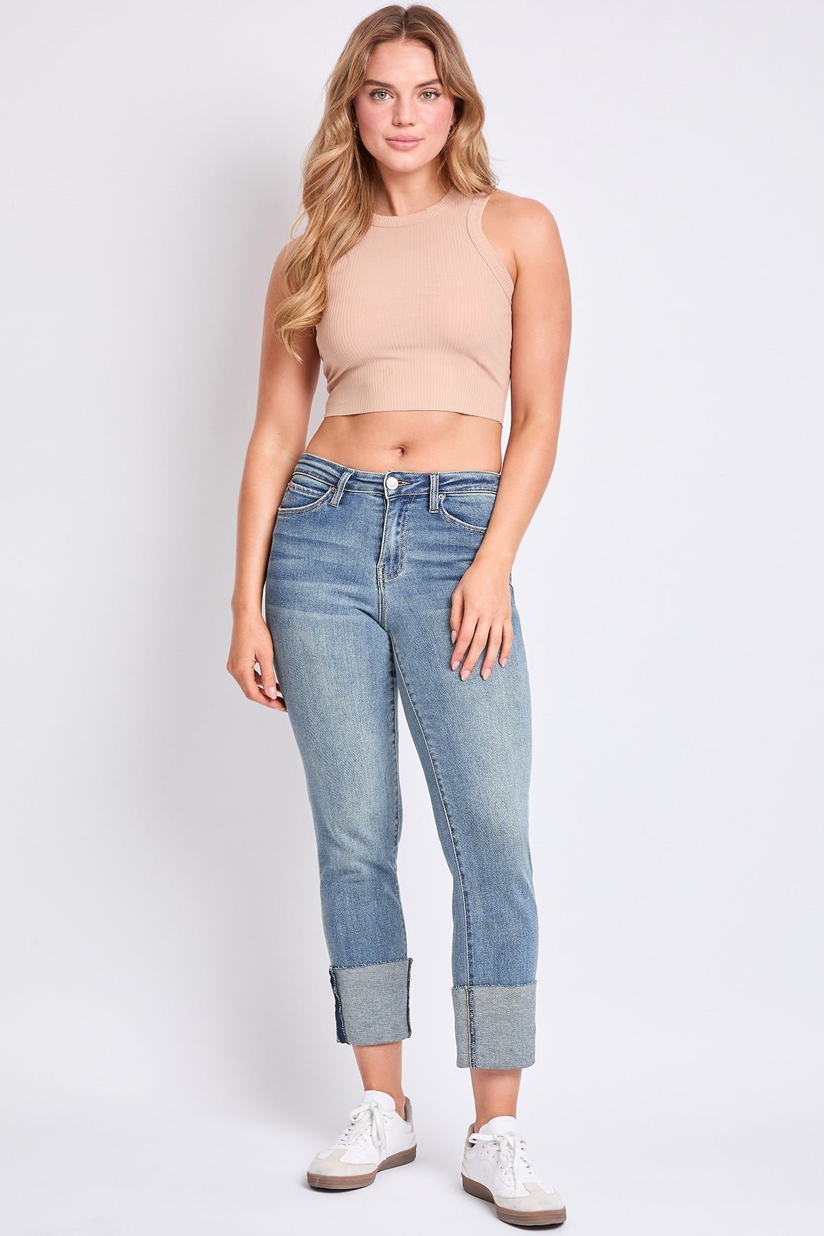 Women's Dixie High Rise Mega Cuff Straight