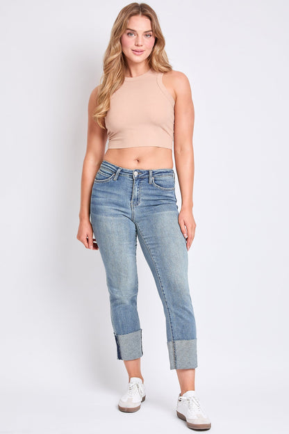 Women's Dixie High Rise Mega Cuff Straight