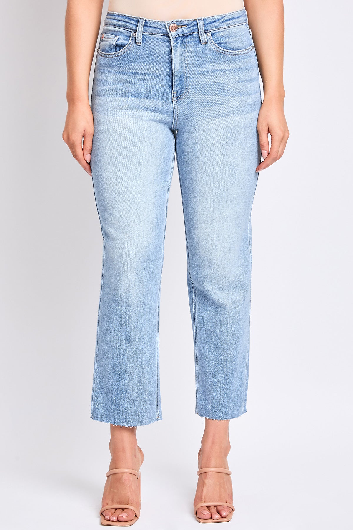 Women's Cropped Straight Jeans