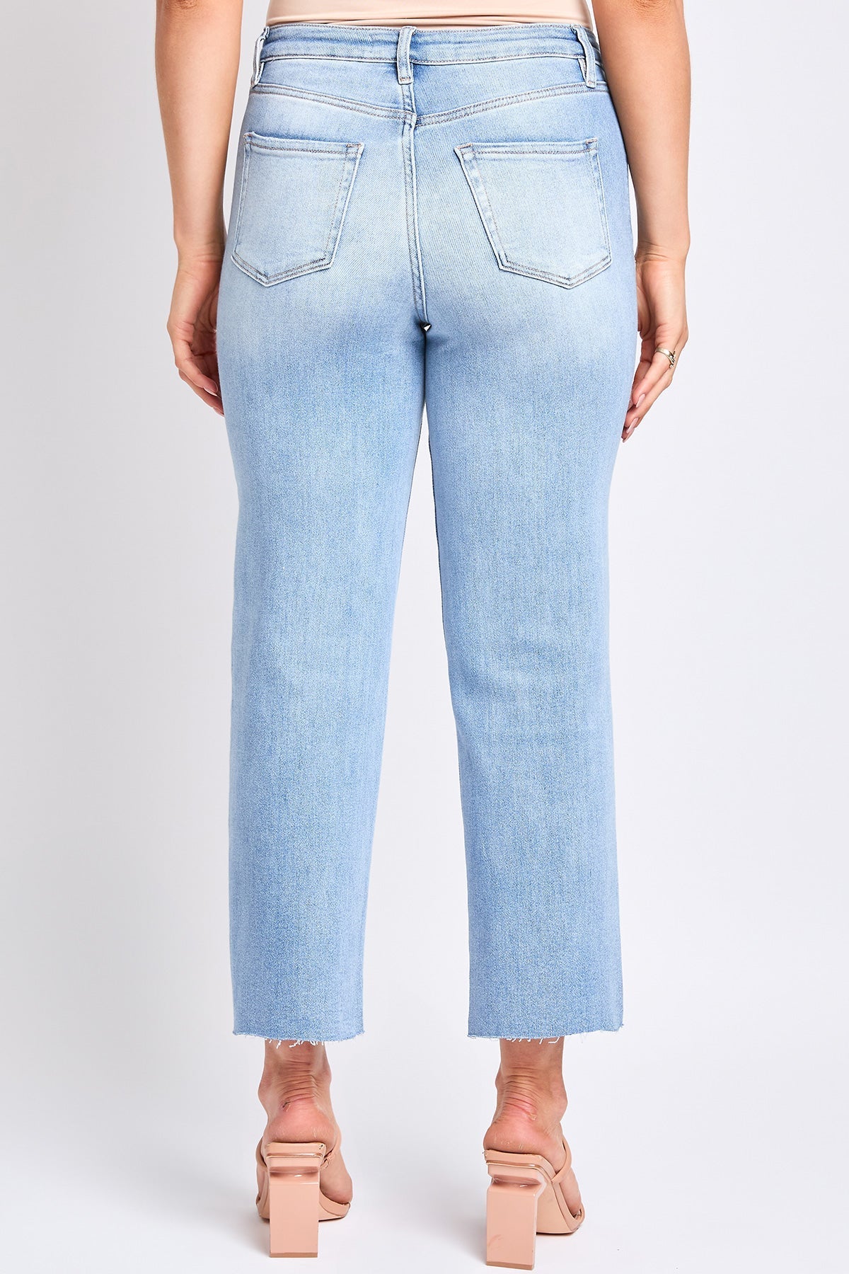 Women's Cropped Straight Jeans