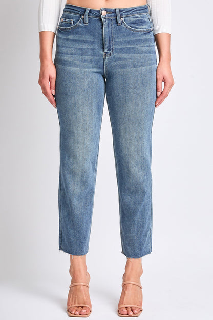 Women's Cropped Straight Jeans