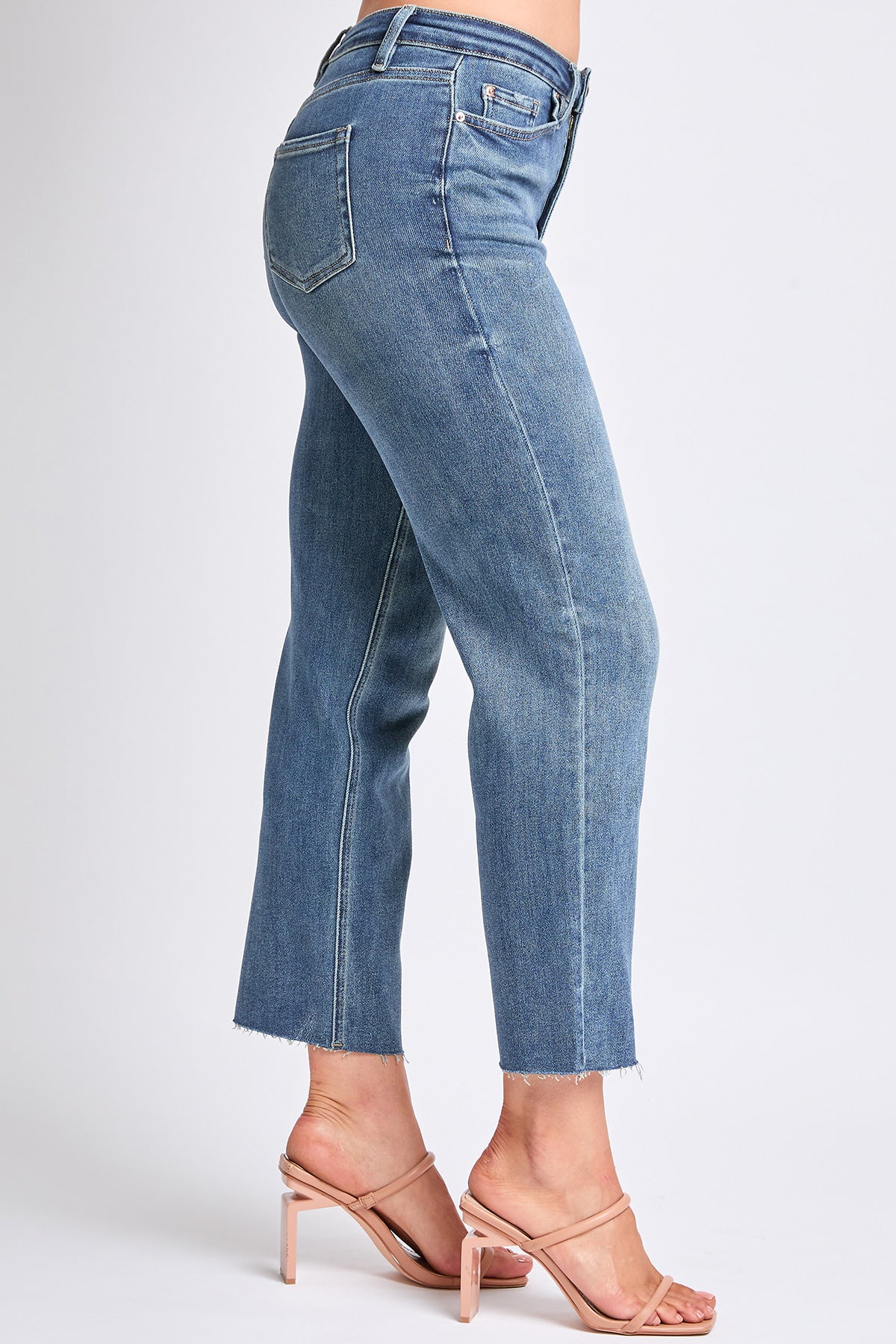 Women's Cropped Straight Jeans