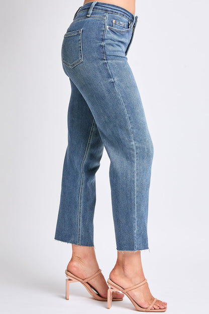 Women's Cropped Straight Jeans