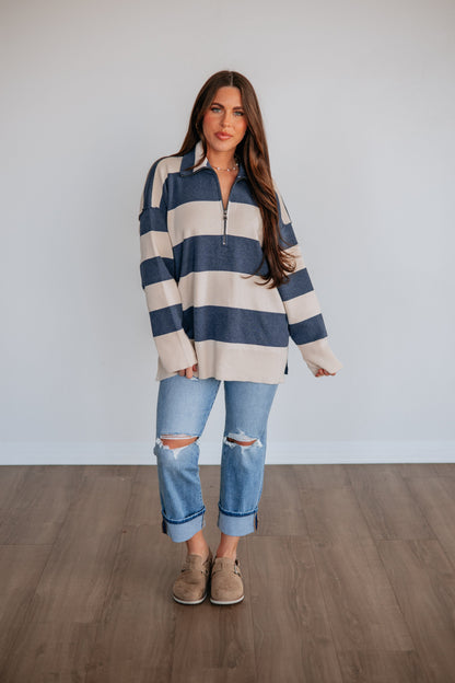 Terrie Half-Zip Pullover
