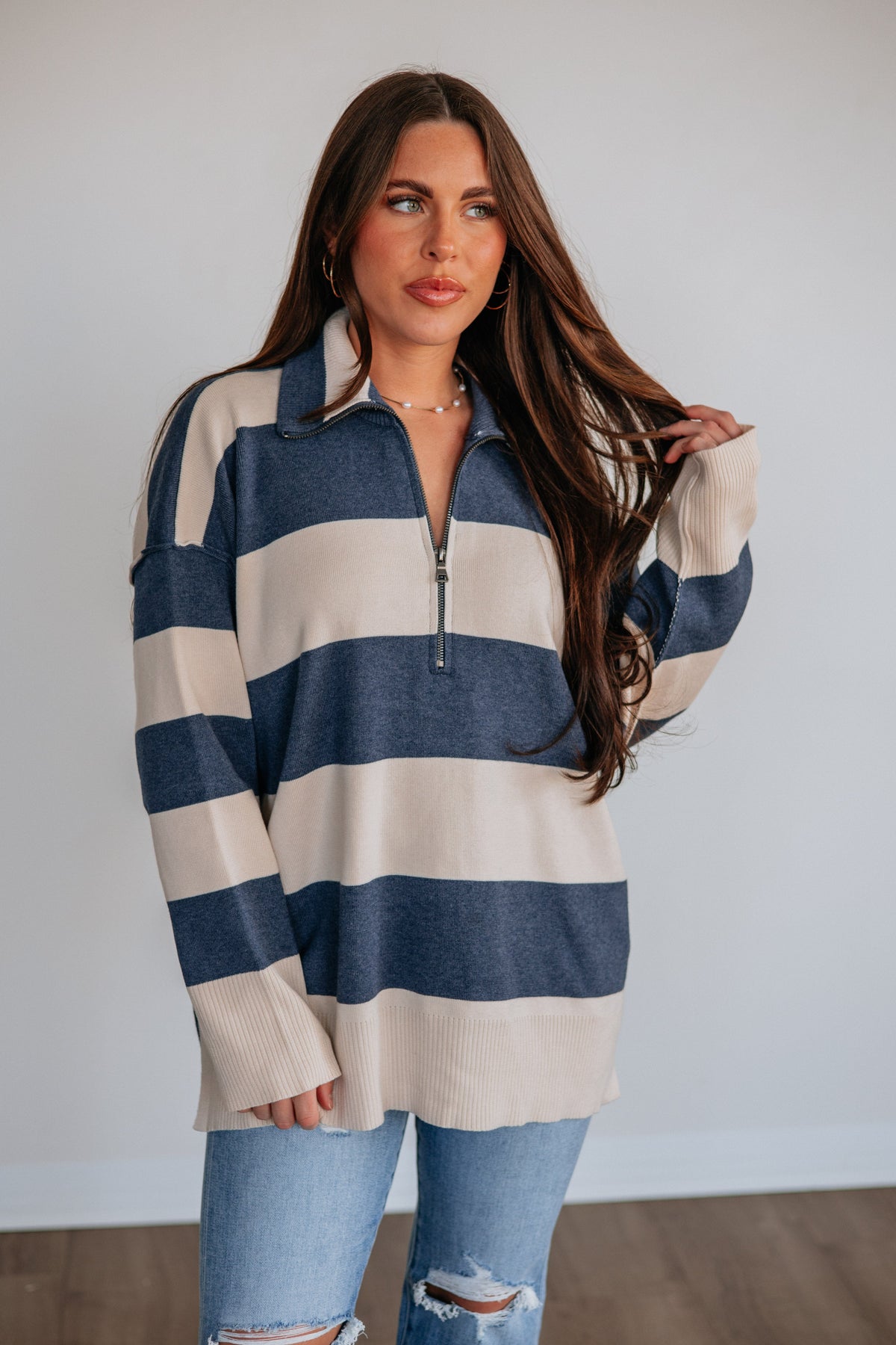 Terrie Half-Zip Pullover