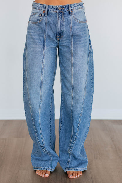 Sammie Hidden Jeans - Medium Wash