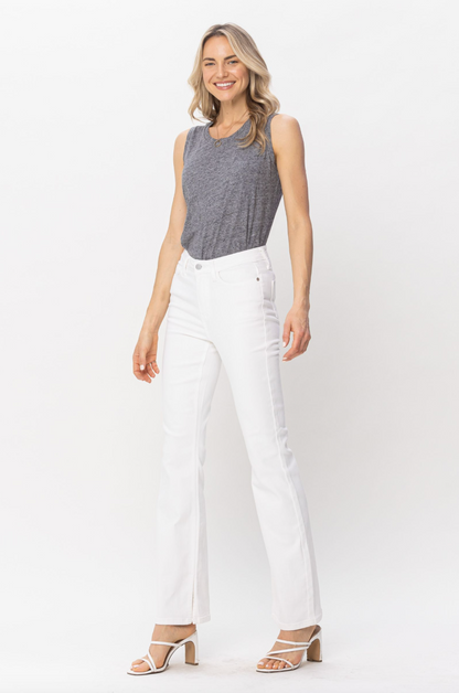 Judy Blue Ecru Bootcut Jeans