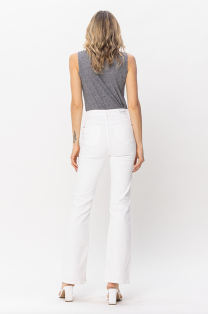Judy Blue Ecru Bootcut Jeans