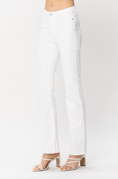 Judy Blue Ecru Bootcut Jeans