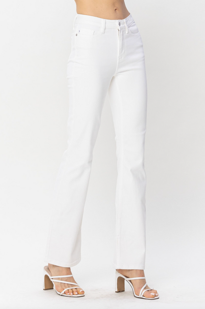 Judy Blue Ecru Bootcut Jeans