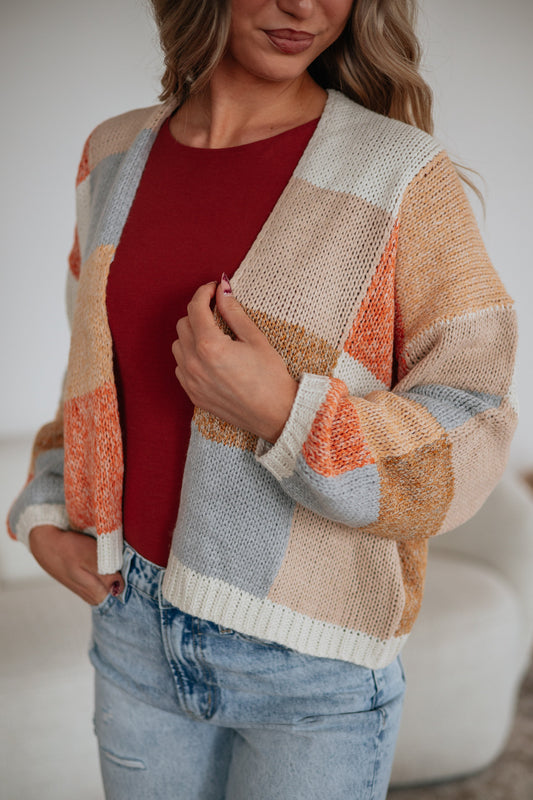 Reina Colorblock Cardigan