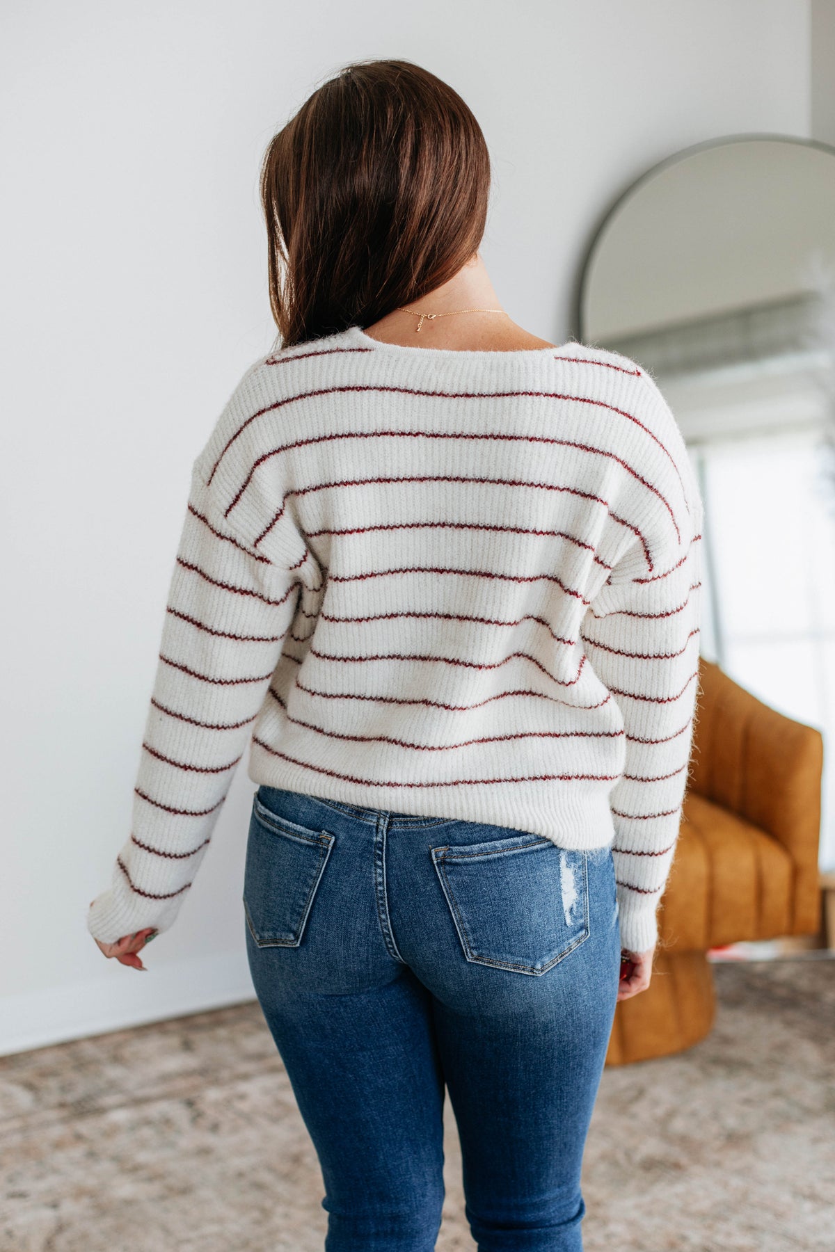 Taysha Striped Cardigan