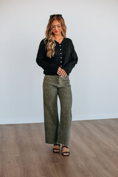 Taking Initiative Wide Leg Pants