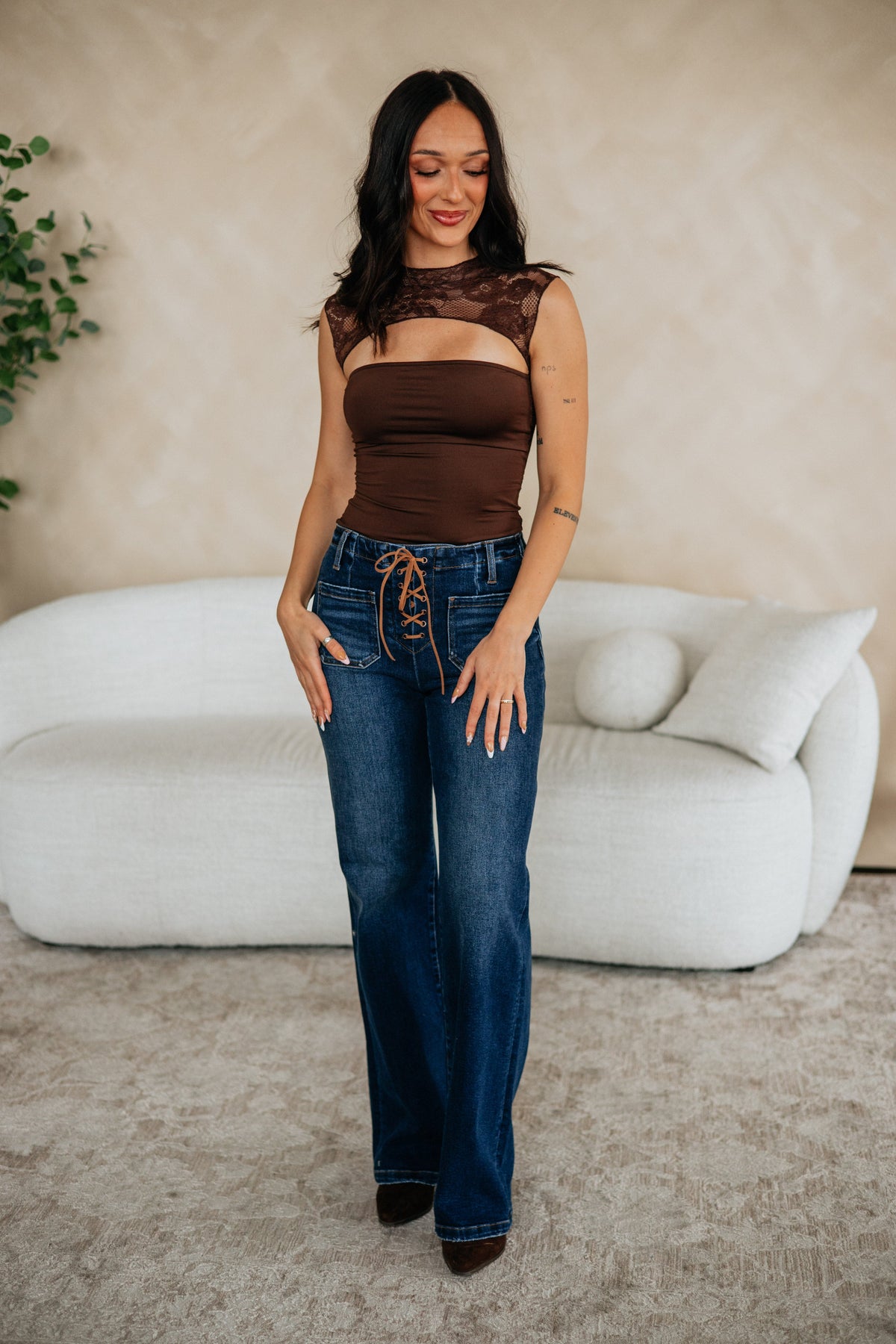 Tatia Lace Top