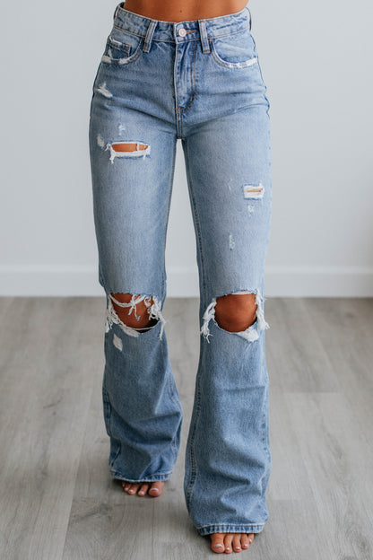 Thea Flying Monkey Jeans - Medium Wash