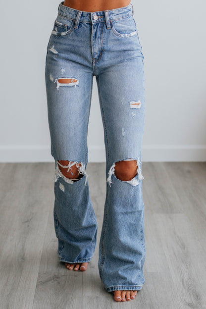 Thea Flying Monkey Jeans - Medium Wash