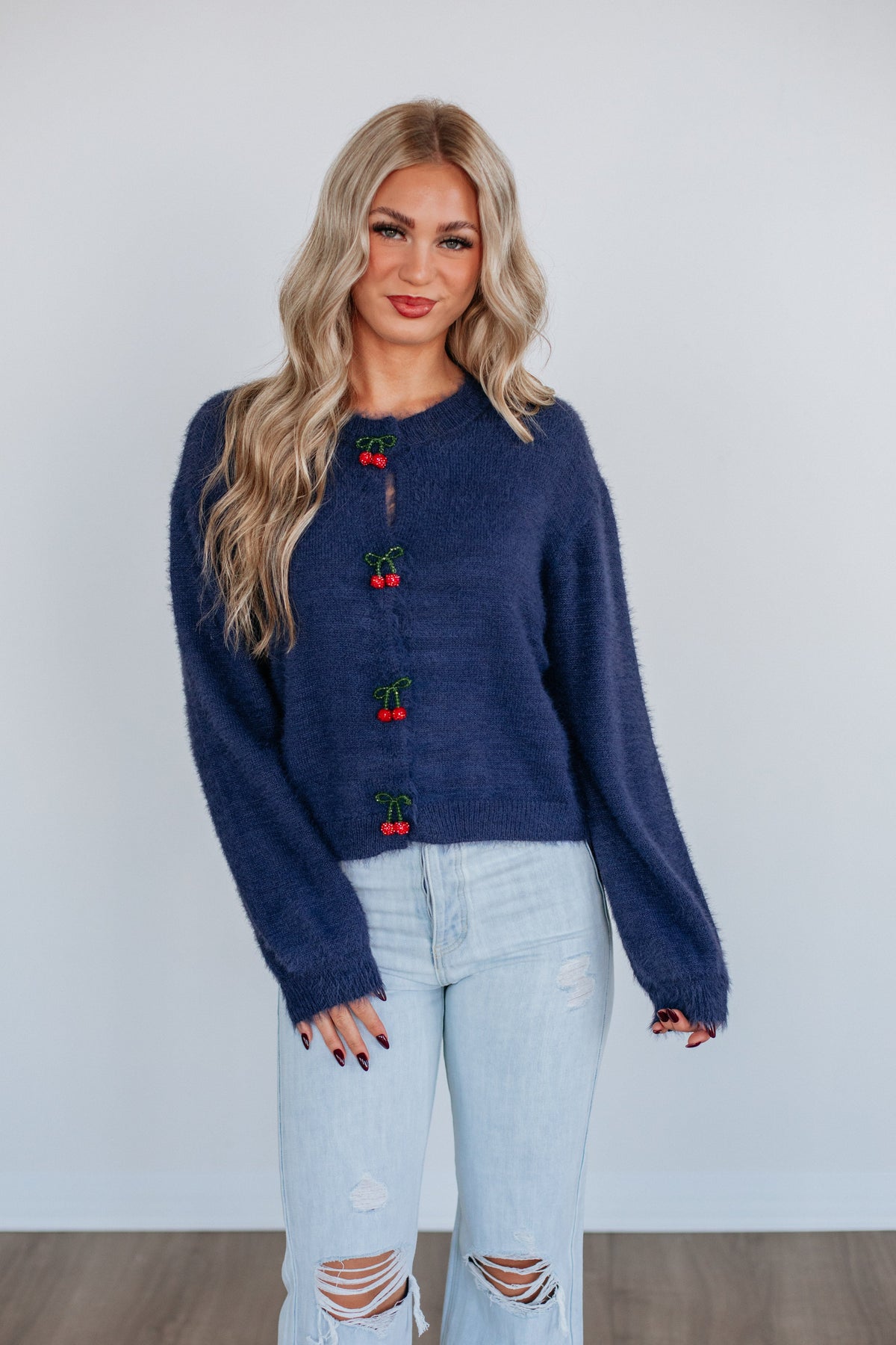 Sweet As Cherry Pie Cardigan