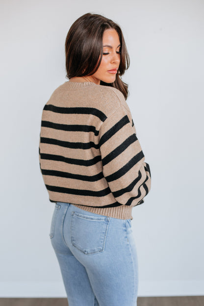 Saylor Striped Sweater