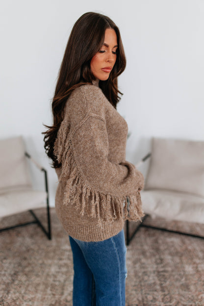 Tawnya Fringe Sweater