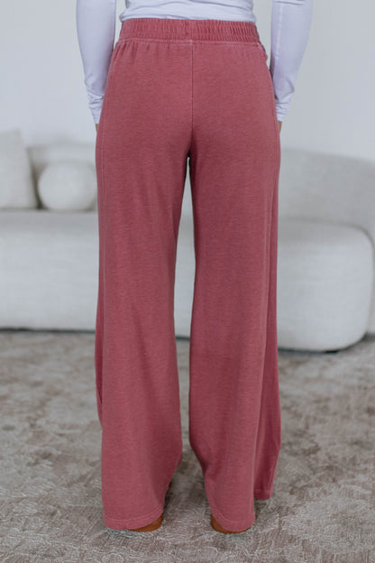 Rayn Lounge Pants - Berry