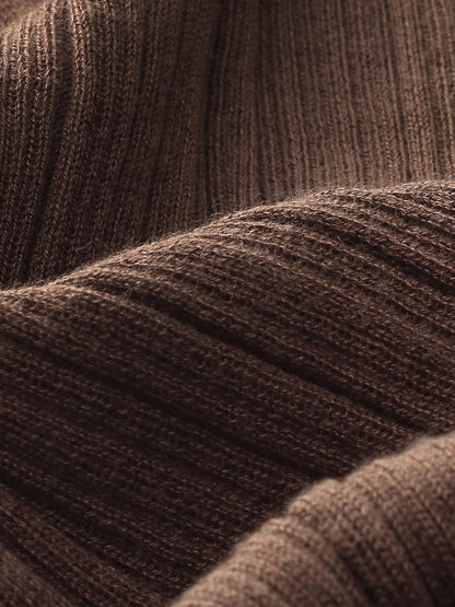 Linen Blend Openwork Pullover And Knit Tank Two-Piece Set