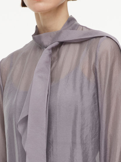 [Preview] Front Knot Women Shirt With Knit Camisole