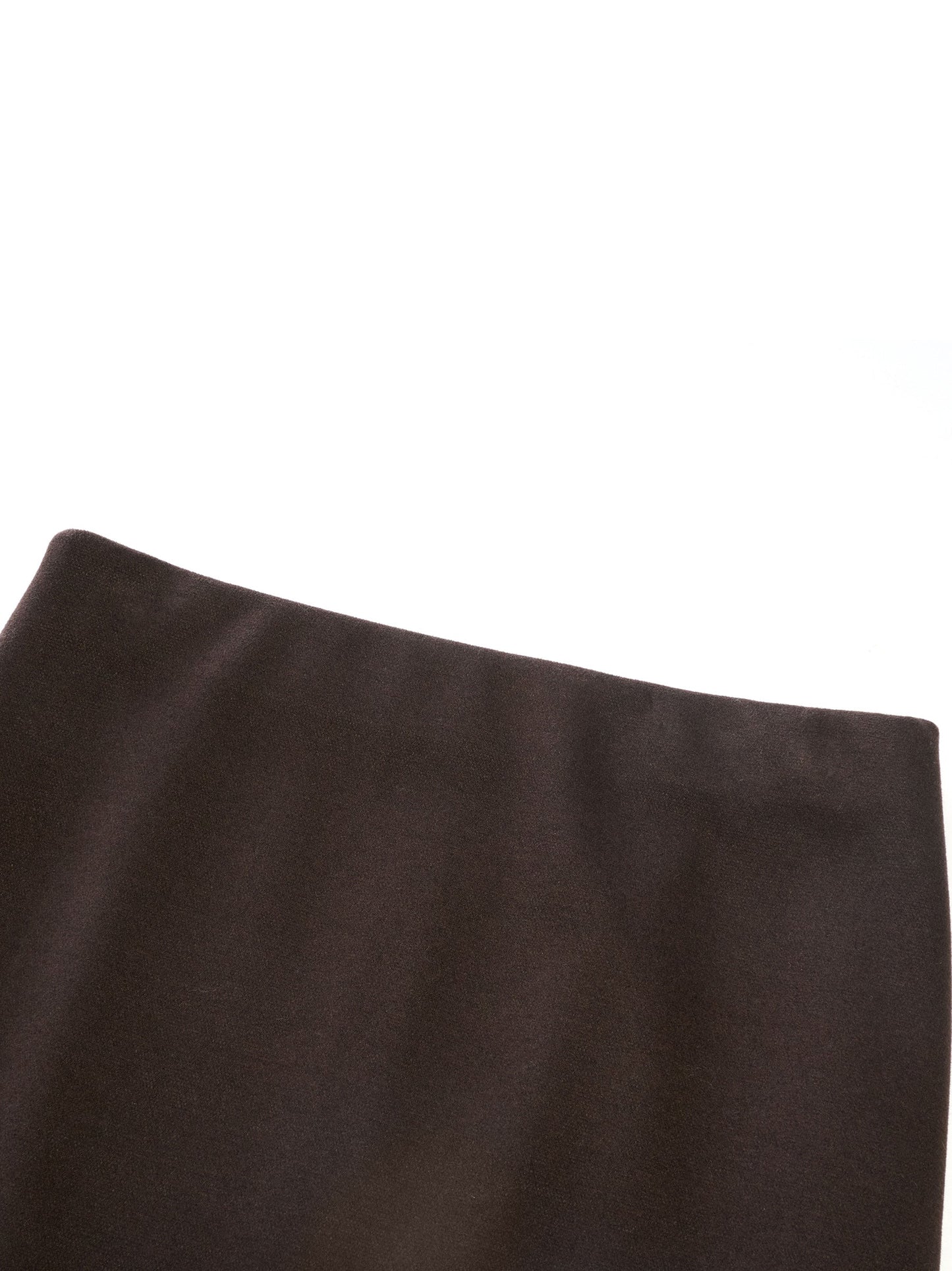 Back Slit Column Women Knit Skirt