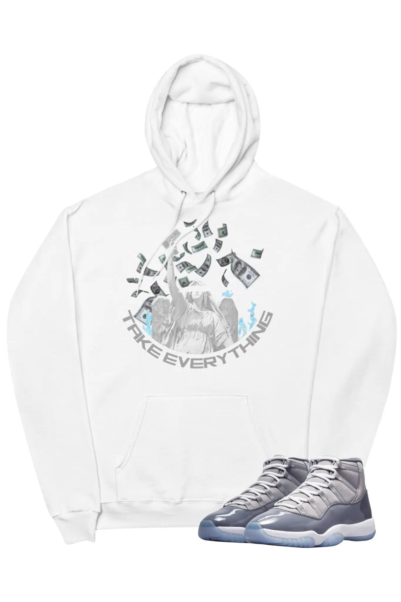 Air Jordan 11 "Take Everything" Hoodie Cool Grey