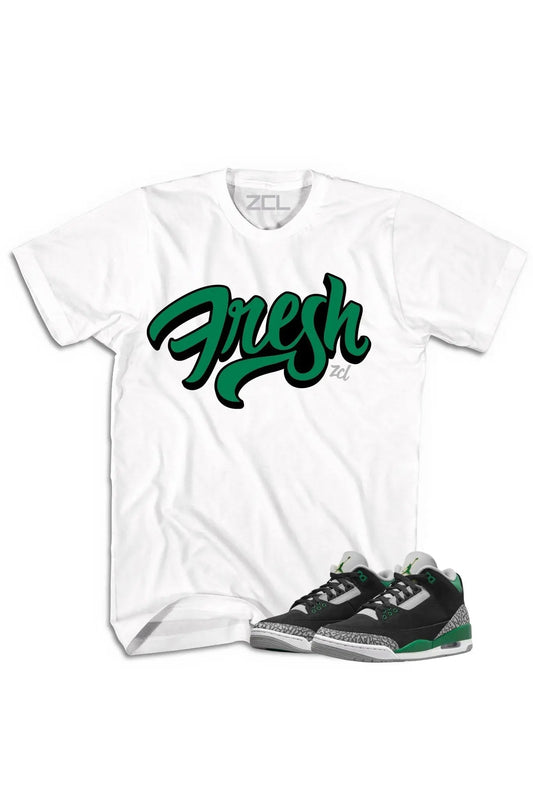 Air Jordan 3 "Fresh" Tee Pine Green
