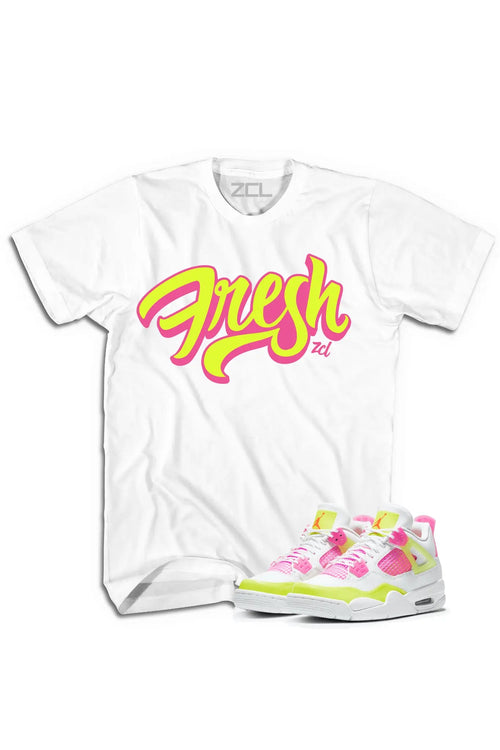 Air Jordan 4 GS "Fresh" Tee (Lemon Venom)
