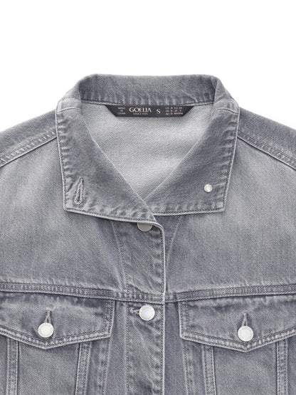 Lyocell Cotton Blend Denim Women Vest