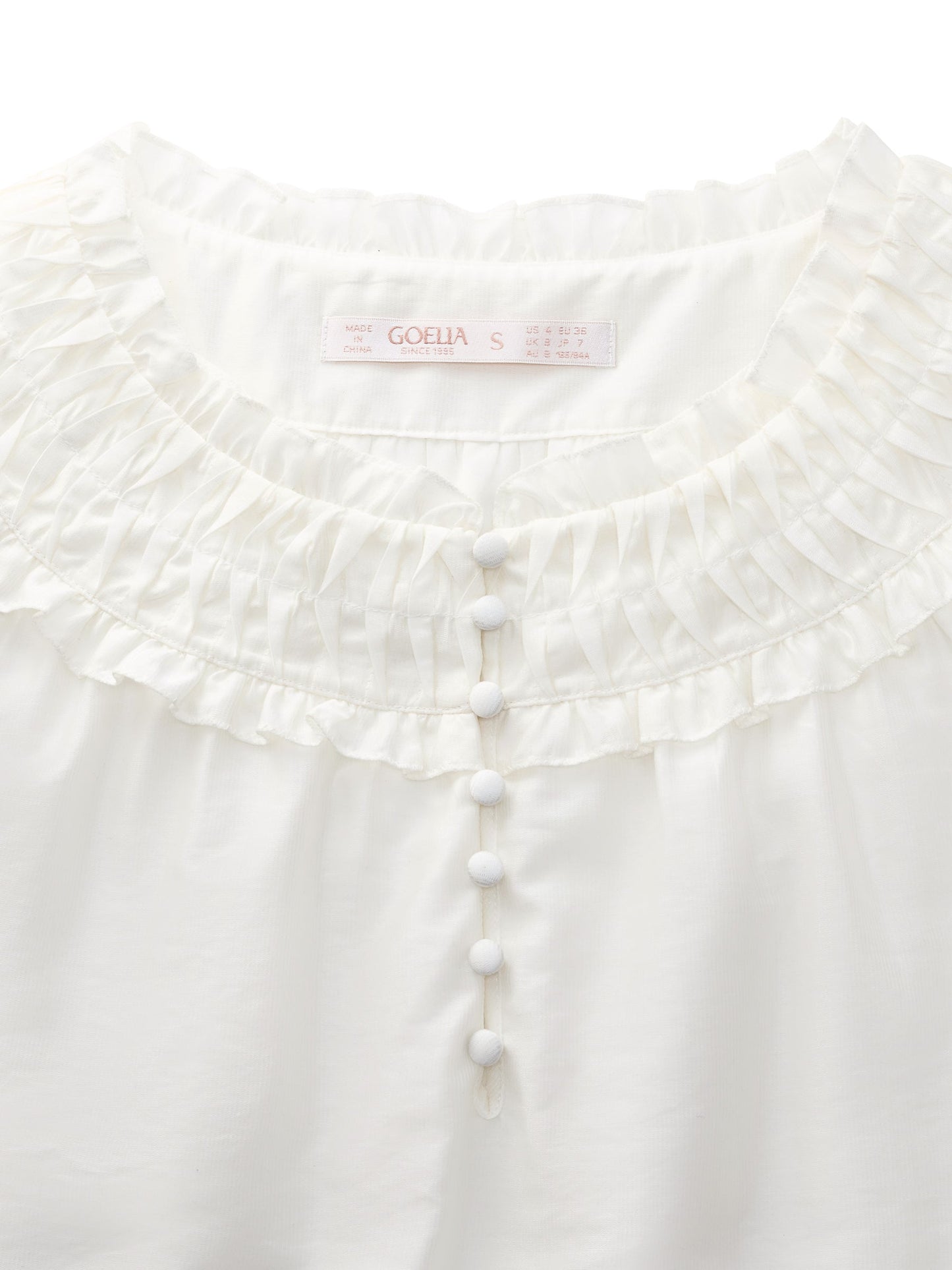 Tencel Blend 3/4 Sleeve Women H-Line Blouse