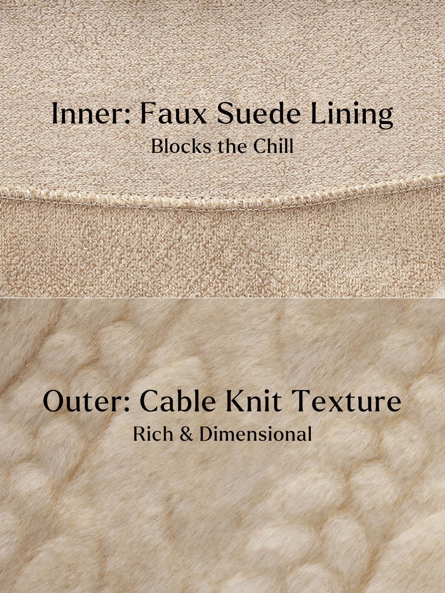 Eco-friendly Faux Fur Textured Women Coat
