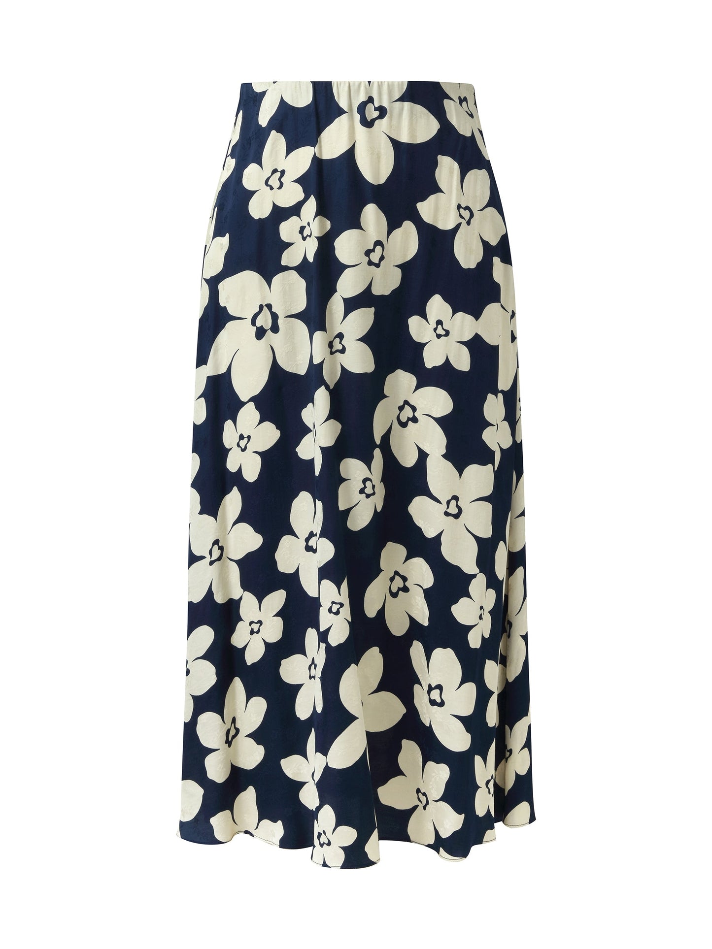 Floral Print A-Line Women Skirt